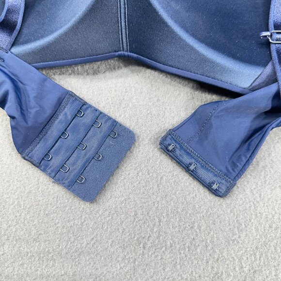 Auden Women's Sz 40D Nursing Bra Lightly Lined Wireless Two Way Straps Blue New - Picture 12 of 14